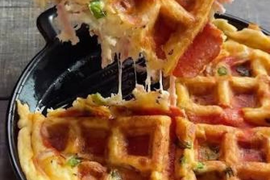 WAFFLES SALADOS