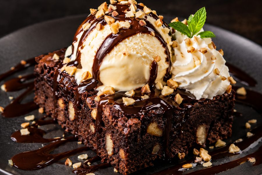 BROWNIE DECORADO