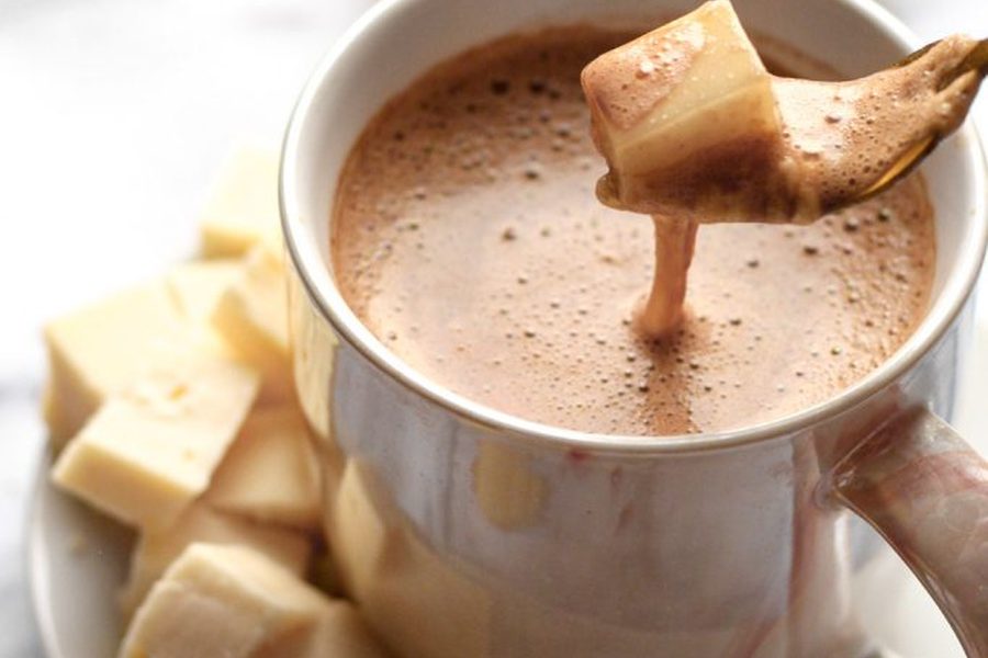 CHOCOLATE CON QUESO