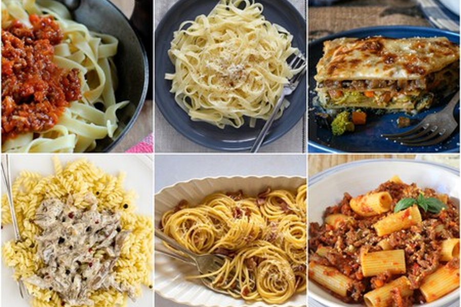 PASTAS/ CARBONARA/BOLOÑESA/C POLLO/CAMARONES