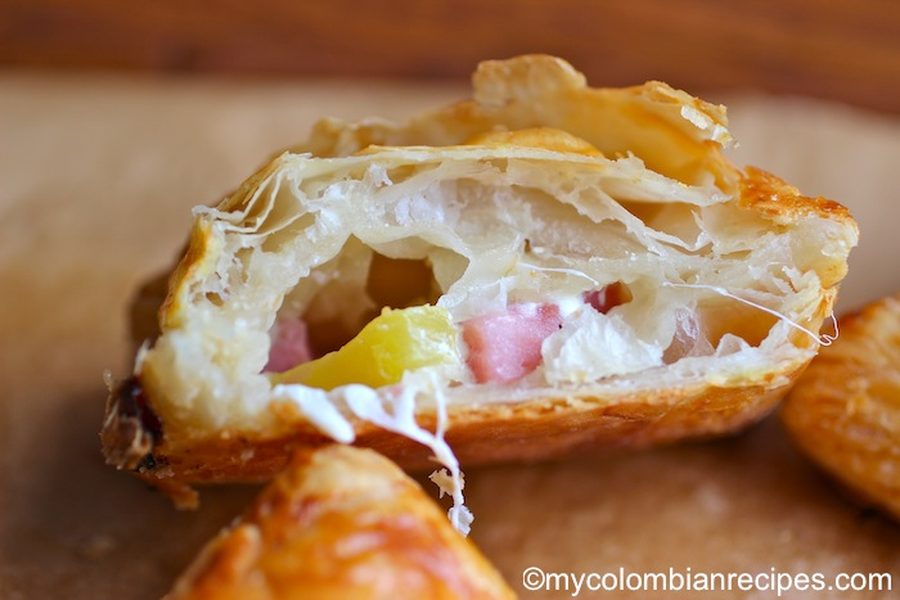 PASTEL DE JAMON Y QUESO