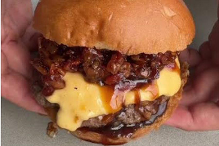HAMBURGUESA CON MERMELADA