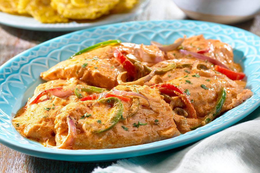 ALMUERZO PESCADO EN SALSA