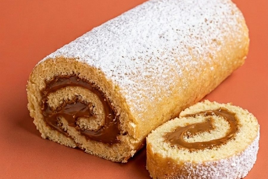 SWISS ROLL (ROLLO SUIZO RELLENO DE AREQUIPE)