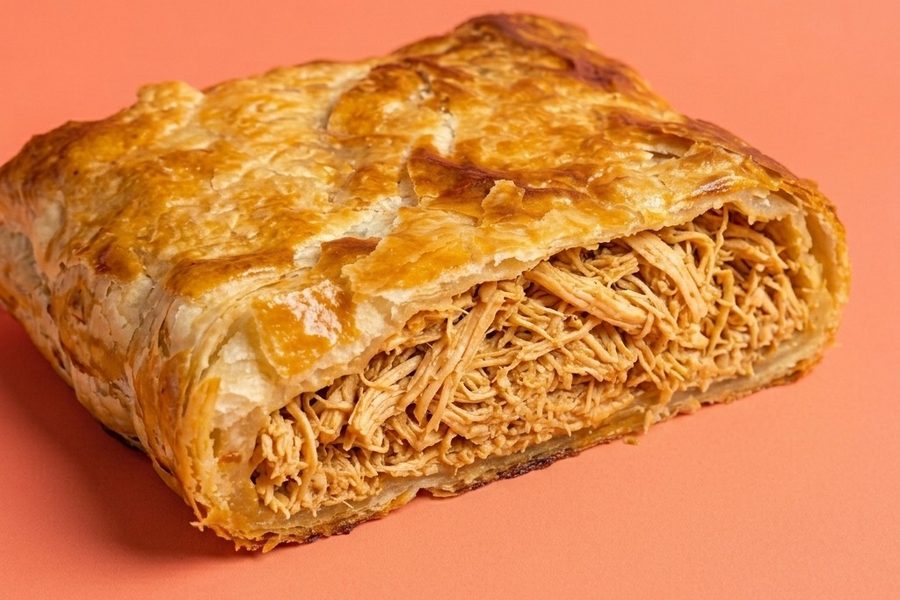 HOJALDRE DE  POLLO